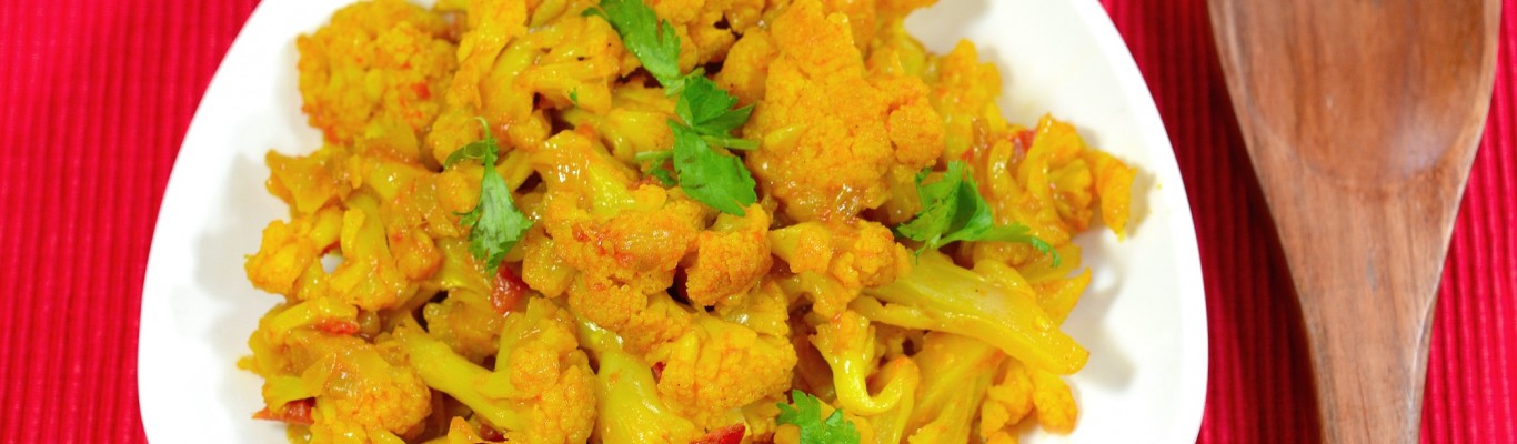 Indian-spiced cauliflower | www.natureandmore.com